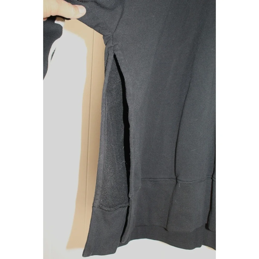 Polo Ralph Lauren Big Pony Black Hoodie Poncho Sweatshirt SZ M/L